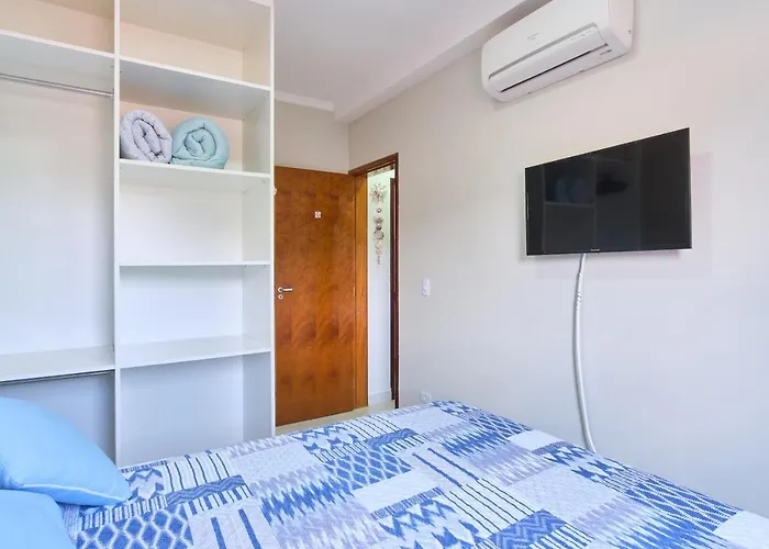 2 Quartos Com Ar, Piscina, Sacada Gourmet A 1 Km Da Praia Grande Ubatuba